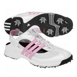 Adidas Women's CC Slingback 2.0 White/ Blossom Golf Shoes