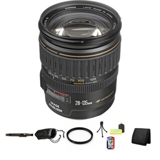 Canon EF 28-135mm f/3.5-5.6 IS Image Stabilizer USM Autofocus Lens Bundle Canon EF 28-135mm f/3.5-5.6 IS Image Stabilizer USM Autofocus Lens Bundle