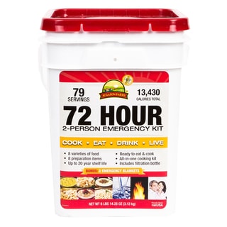 Emergency 72-hour Two Person Pail Food Supply (4 Gallon)