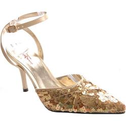 Women's Stefani Nancy II Gold Sequin