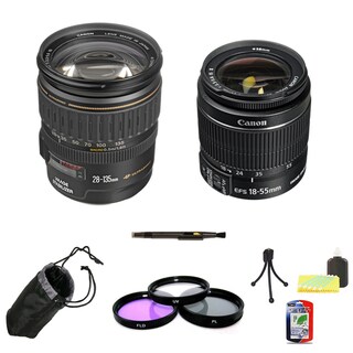 Canon EF-S 18-55mm IS II & EF 28-135mm IS USM Lens Bundle Canon EF-S 18-55mm IS II & EF 28-135mm IS USM Lens Bundle