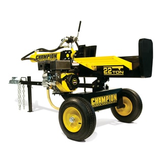 Champion 22-Ton Horizontal/ Vertical Hydraulic Log Splitter with Log Catcher (Unassembled)
