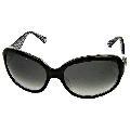 Coach 'Jovana' S820 Black Plastic Fashion Sunglasses