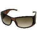 Christian Dior 'D1' Brown Plastic Sunglasses