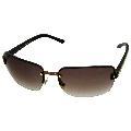 Jimmy Choo 'Sky' Rose Brown/ Dark Havana Sunglasses