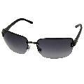 Jimmy Choo 'Sky' Dark Ruthenium/ Black Sunglasses