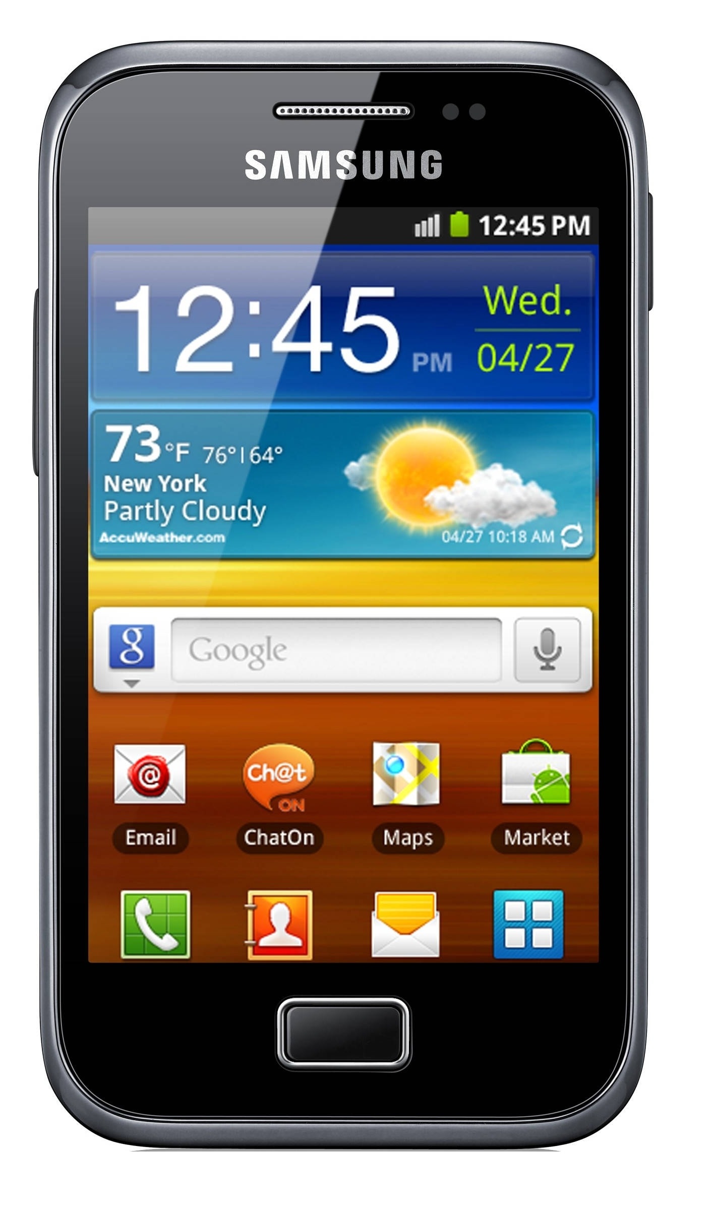 Samsung Galaxy Ace Plus S7500 GSM Unlocked Android Cell Phone
