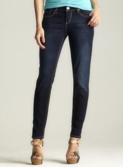 Seven 7 Rhinestone Cuff Jean