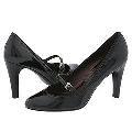 Via Spiga Equate Black Patent Pumps/Heels
