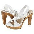 Steve Madden Flyish White Leather Sandals