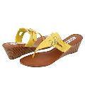 Steve Madden Flirtty Yellow Patent Sandals (Size 6.5)