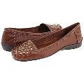 Nine West Smores Brown Leather Flats