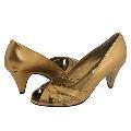 Steve Madden Seccco Bronze Leather Pumps/Heels