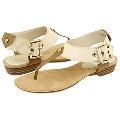 Nine West Uba Ivory Natural Leather Sandals