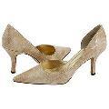 AK Anne Klein Christa Natural Fabric Pumps/Heels