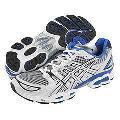 ASICS Gel-Nimbus® 9 White/Quicksilver/Royal Athletic (Size 6)
