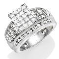 14k Gold 2ct TDW Diamond Composite Engagement Ring (I-J, I1-I2) (Size 6.5)
