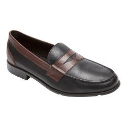 rockport leather penny loafer