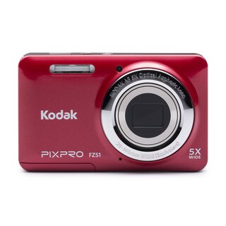 Kodak PIXPRO FZ51 16MP Red Digital Camera