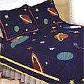 Space Odyssey Patchwork Quilt Set
