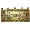 Large Lake Como Art Tapestry