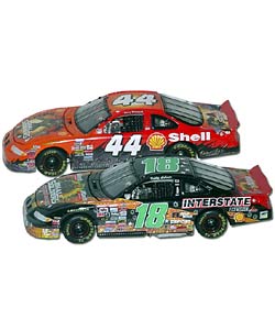 Tony Stewart and Bobby Labonte Diecast Car Twin Pack