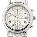 Lucien Piccard Men's Chronograph White Dial Watch