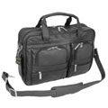 Black Leather Business Briefcase