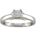 14k Gold 1/3ct TDW Princess Diamond Solitaire Ring (H-I, SI1-SI2)