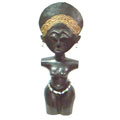 Handcarved Fertility Doll (Ghana)