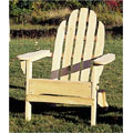 Classic Cedar Folding Adirondack Chair