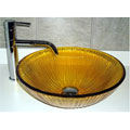 Fontaine Amber Raindrops Vessel Sink