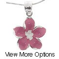 Sterling Silver Flower Pendant