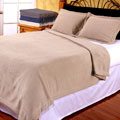Check Fleece Blanket Set