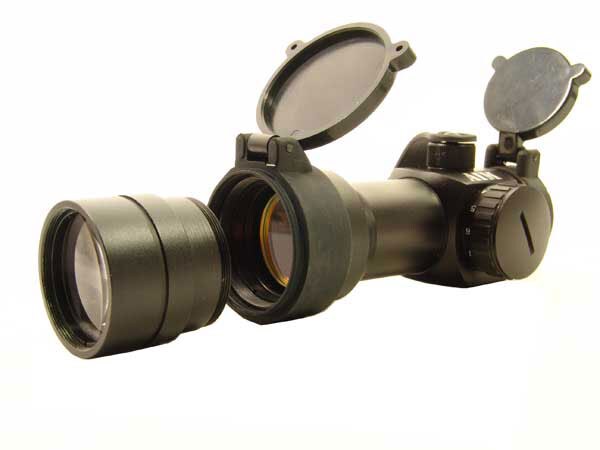 1X42 B STYLE RED DOT SIGHT WEAVER BASE