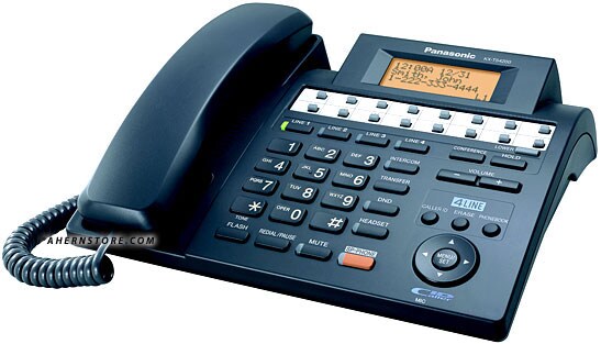 Panasonic KX TS4200B 4 Line Integrated Phone System expandable up to 16 stations with Call Waiting  Caller ID and Speakerphone