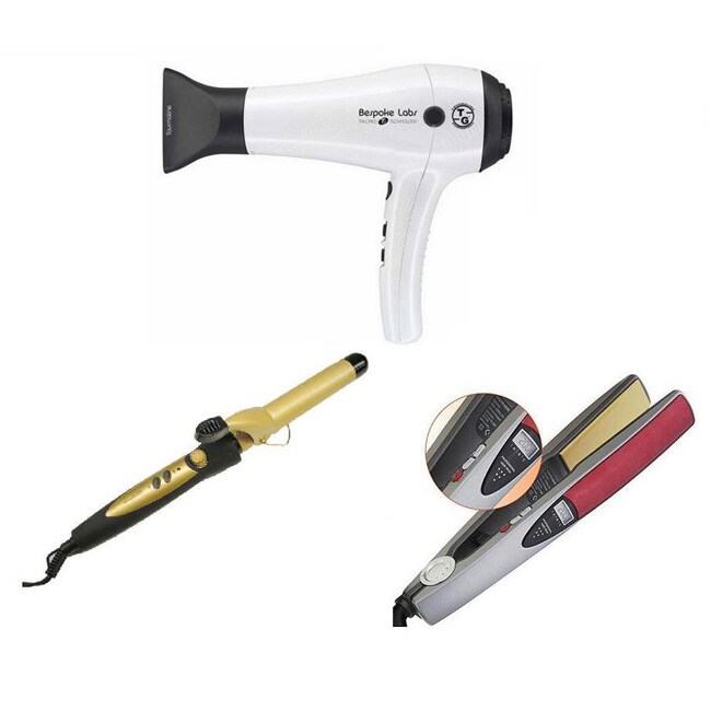 T3 Blow Dryer with Bellissima Flat Iron and Curling Iron