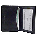 Leather ID and Business Card Holder