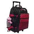 Leather Backpack on Wheels