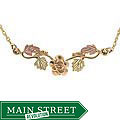 Black Hills Gold Rose Pendant