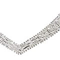 Riccio Sterling Silver Necklace and Bracelet Set