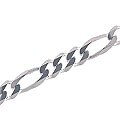Sterling Silver 22-inch Figaro Chain