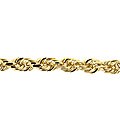 14k Gold Rope Chain (2.25mm/22in)