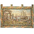 Victory by the Harbor Wall Tapestry