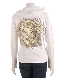 Romeo & Juliet Asian Print Fleece Hoodie