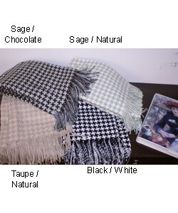 Houndstooth Throw Blanket