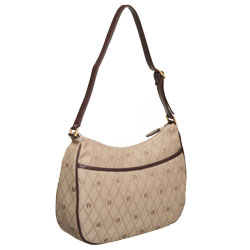 Etienne Aigner Women's Classic Logo Canvas Hobo