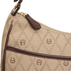 Etienne Aigner Women's Classic Logo Canvas Hobo