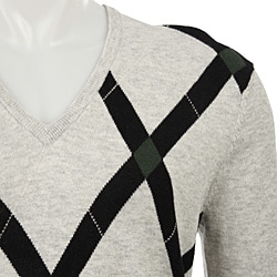 Ben Sherman Men's Wool Blend Amaretto Sweater
