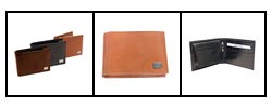 BT Napoli of Italy Men's Leather Bi-Fold Wallet